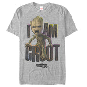 Men's Marvel Guardians of Galaxy Vol. 2 Groot Growl  Adult T-Shirt