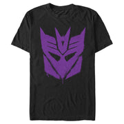 Men's Transformers Decepticon Graffiti Logo  Adult T-Shirt