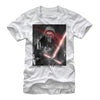 Men's Star Wars The Force Awakens Kylo Ren Lightsaber Strike  Adult T-Shirt