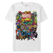 Men's Marvel Hero Epic Collage  Adult T-Shirt