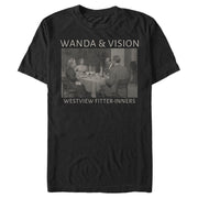 Men's Marvel WandaVision Westview Fitter-Inners  Adult T-Shirt