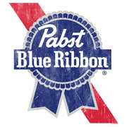 Men's Pabst Colored Logo  Adult T-Shirt