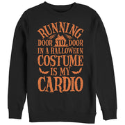 Women's CHIN UP Halloween Costume Cardio  Adult Sweatshirt