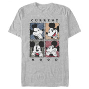 Men's Mickey & Friends Current Mood  Adult T-Shirt