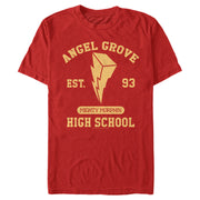 Men's Power Rangers Angel Grove High School  Adult T-Shirt