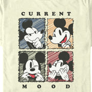 Men's Mickey & Friends Current Mood  Adult T-Shirt