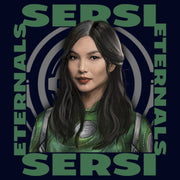 Men's Marvel Eternals Sersi Hero Box  Adult T-Shirt