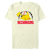 Men's Pokemon Recharging Pikachu  Adult T-Shirt