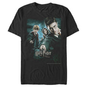 Men's Harry Potter Order of Phoenix Poster  Adult T-Shirt