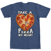 Men's Lost Gods Pizza My Heart  Adult T-Shirt