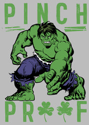 Men's Marvel St. Patrick's Day Hulk Pinch Proof  Adult T-Shirt