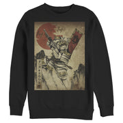 Men's Star Wars Samurai Stormtrooper Scene  Adult Sweatshirt