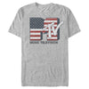 Men's MTV American Flag Classic Logo  Adult T-Shirt