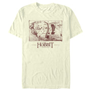 Men's The Hobbit: An Unexpected Journey Map of Middle-earth  Adult T-Shirt