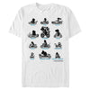 Men's Nintendo Mario Kart Silhouette Grid  Adult T-Shirt