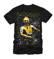 Men's Star Wars Galactic C-3PO  Adult T-Shirt