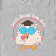 Men's Tootsie Pop Mr. Owl Love Hooo You Are  Adult T-Shirt