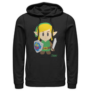 Men's Nintendo Legend of Zelda Link's Awakening Avatar  Adult Pull Over Hoodie