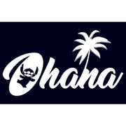 Men's Lilo & Stitch Ohana Silhouette  Adult T-Shirt