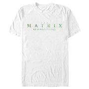 Men's The Matrix Resurrections Logo  Adult T-Shirt