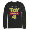 Men's Toy Story Classic Logo  Adult Long Sleeve Shirt