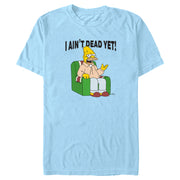 Men's The Simpsons Grandpa Simpson I Ain't Dead Yet  Adult T-Shirt