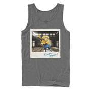 Men's Despicable Me Minion Karate  Adult Tank Top