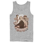 Men's Jungle Cruise Retro Cast Photo  Adult Tank Top