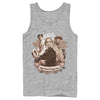 Men's Jungle Cruise Retro Cast Photo  Adult Tank Top