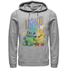 Men's Toy Story Ducky & Bunny Hang Time  Adult Pull Over Hoodie