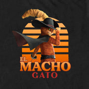 Men's Puss in Boots: The Last Wish El Macho Gato  Adult T-Shirt