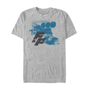 Men's Fast & Furious FF Engine Logo  Adult T-Shirt