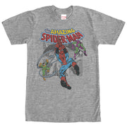 Men's Marvel Amazing Spider-Man Battles Evil  Adult T-Shirt