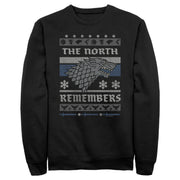 Men's Game of Thrones The North Remembers Ugly Christmas Sweater  Adult Sweatshirt