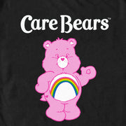 Men's Care Bears Cheer Bear Waving  Adult T-Shirt