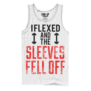 Men's CHIN UP I Flexed  Adult Tank Top