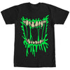 Men's Lost Gods Halloween Zombie Smile  Adult T-Shirt