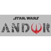 Men's Star Wars: Andor Black Logo  Adult T-Shirt