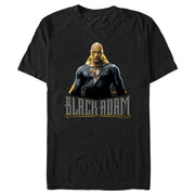 Men's Black Adam Antihero Photograph  Adult T-Shirt