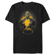 Men's Black Adam Living Legend  Adult T-Shirt