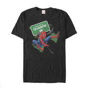 Men's Marvel Spider-Man: Homecoming Welcome to Queens  Adult T-Shirt