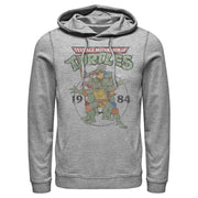 Men's Teenage Mutant Ninja Turtles 1984 Heroes  Adult Pull Over Hoodie