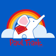 Men's Paul Frank Ellie Rainbow  Adult T-Shirt