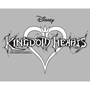 Men's Kingdom Hearts 1 Sketch Logo  Adult Long Sleeve Shirt