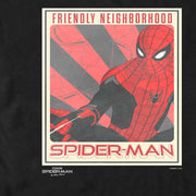 Men's Marvel Spider-Man: No Way Home Friendly Neighborhood Poster  Adult T-Shirt