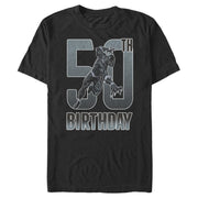 Men's Marvel Black Panther 50th Birthday  Adult T-Shirt