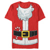 Men's Lost Gods Santa Costume  Adult T-Shirt