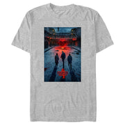 Men's Stranger Things Winter Rift Russia Poster  Adult T-Shirt