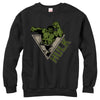 Men's Marvel Triangle Hulk  Adult Sweatshirt