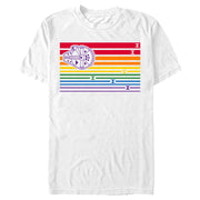 Men's Star Wars Millennium Falcon Pride Flag  Adult T-Shirt